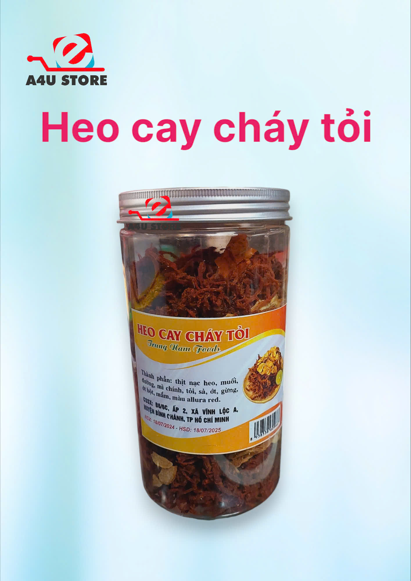 Heo cay cháy tỏi