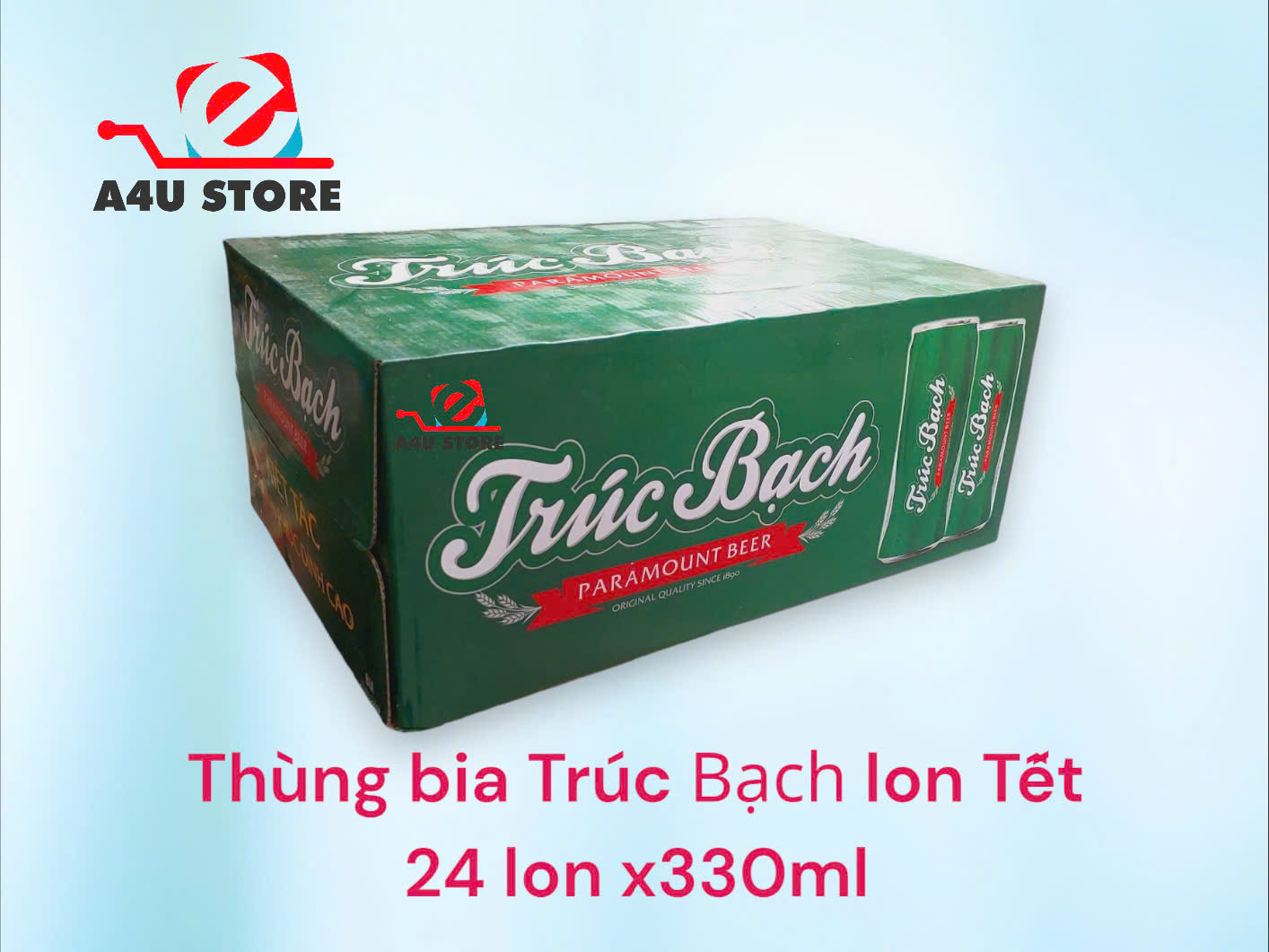 Thùng bia Trúc Bạch lon Tết 2025