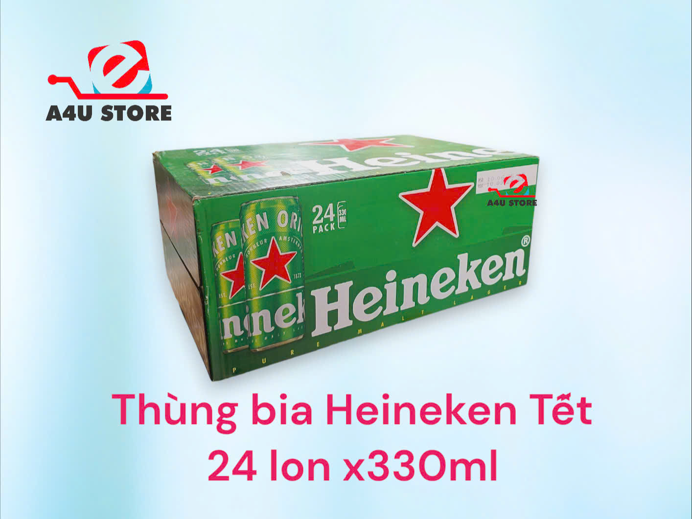 Thùng bia Heineken lon Tết